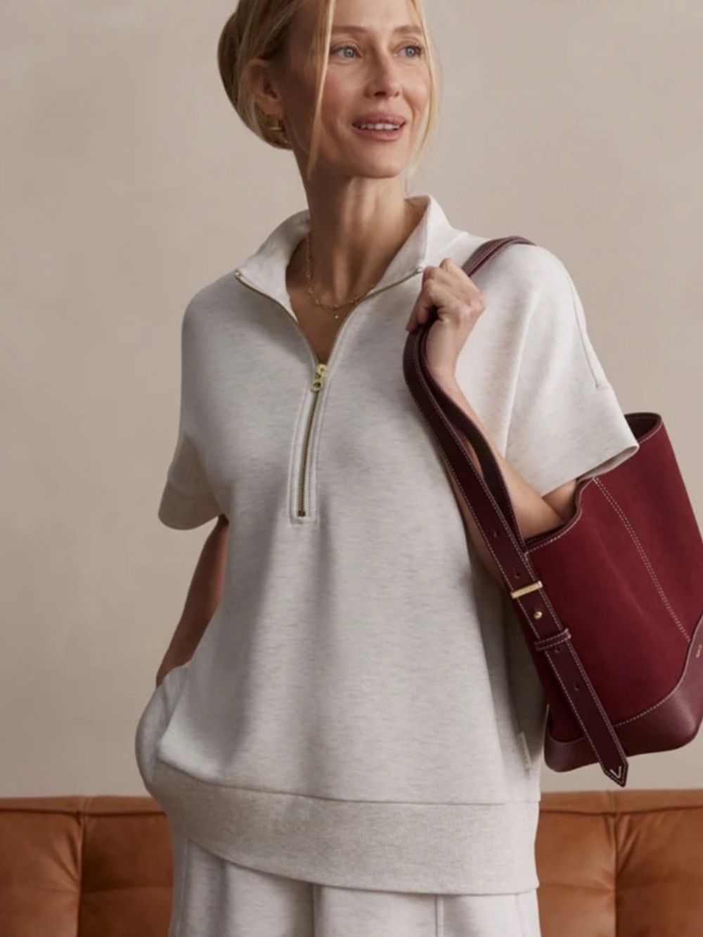 VARLEY Ritchie Short Sleeve Sweatshirt - Picture 13 of 13